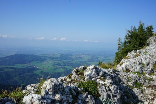 Ausblick vom Gipfel der Wasserwand