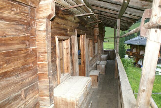 Bergbauernmuseum Inneralpbach Balkon