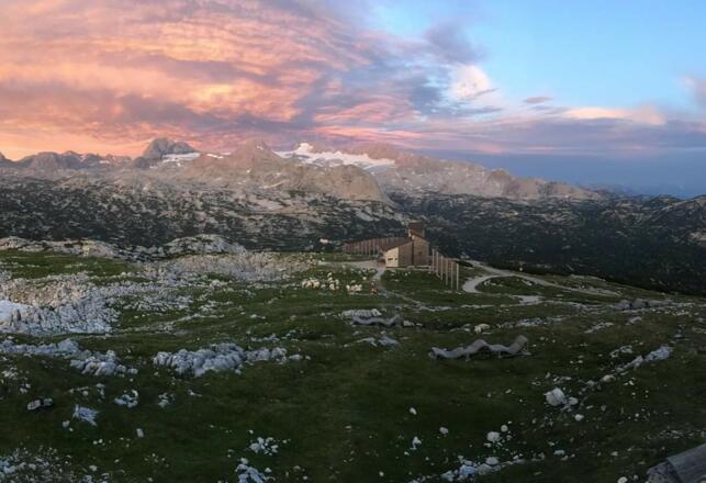 Sonnenaufgang am Dachstein Krippenstein