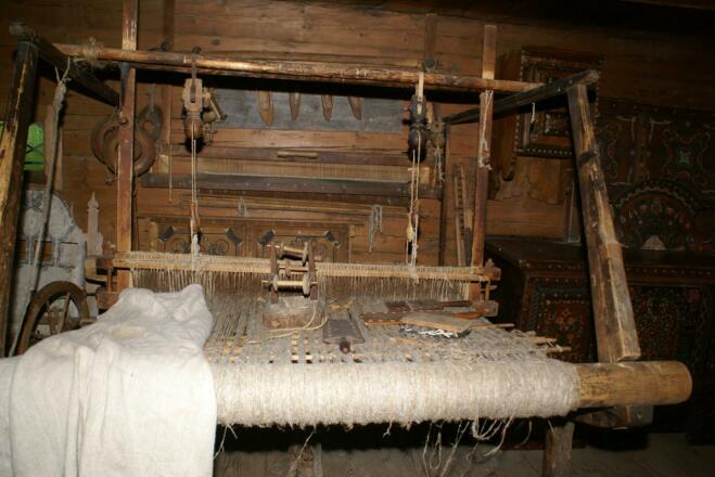 Bergbauernmuseum Inneralpbach Webstuhl