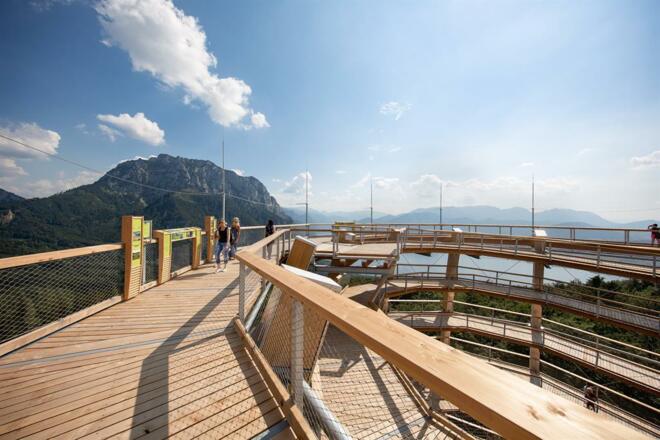 Lernstation im Herbst