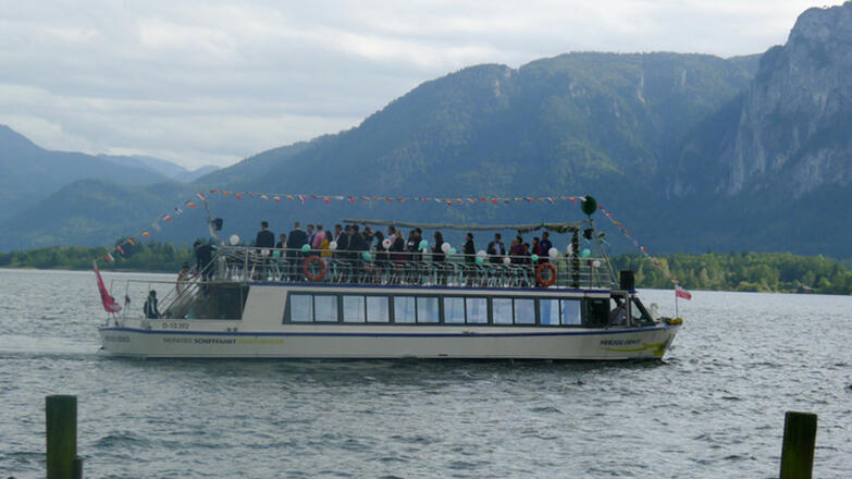 Schifffahrt Hemetsberger Hochzeit