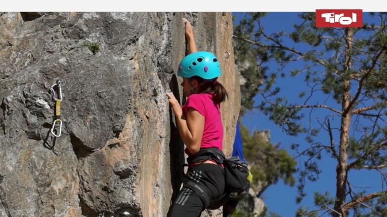 Kletterunterricht für Kinder - Das kletternde Klassenzimmer in Tirol Gurgltal - Region Imst