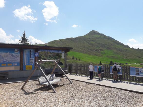 Blick auf Wiedersbergerhorn