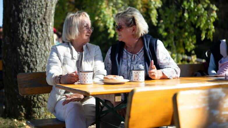 Luftaufnahme vom Turm