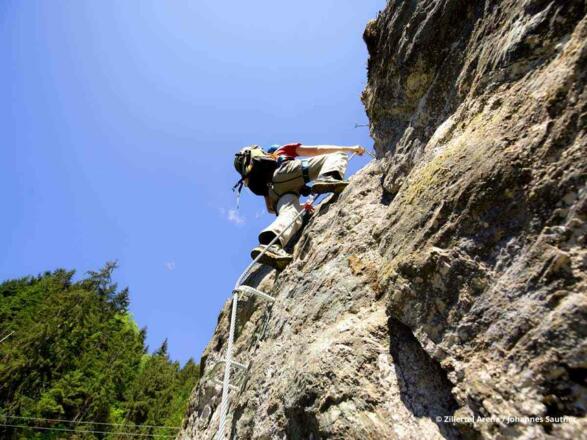 Klettersteig Talbach - Zillertal Arena