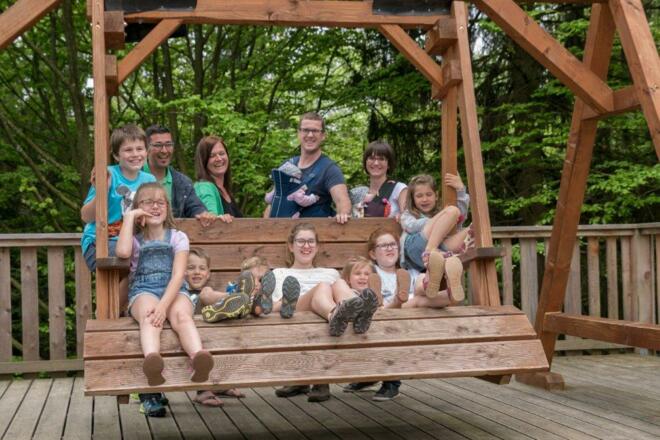 Baumkronenweg Hängeschaukel