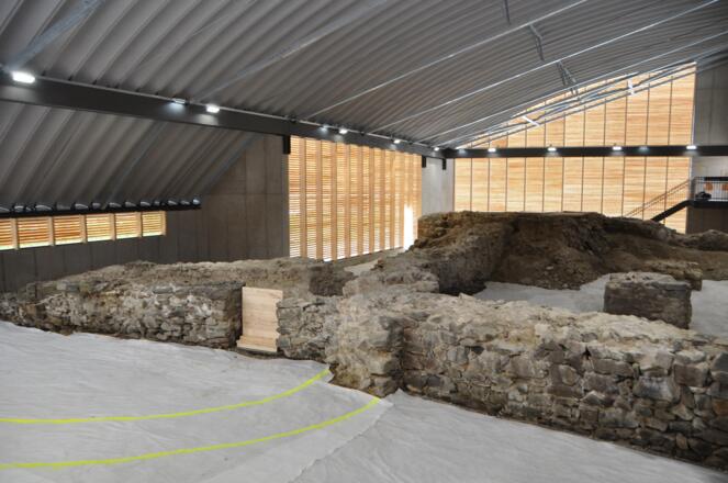 Innenansicht Römercastell Stanacum