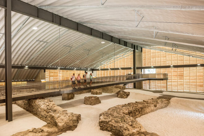 Römerburgus Oberranna © WGD Donau Oberösterreich Tourismus GmbH/Hochhauser