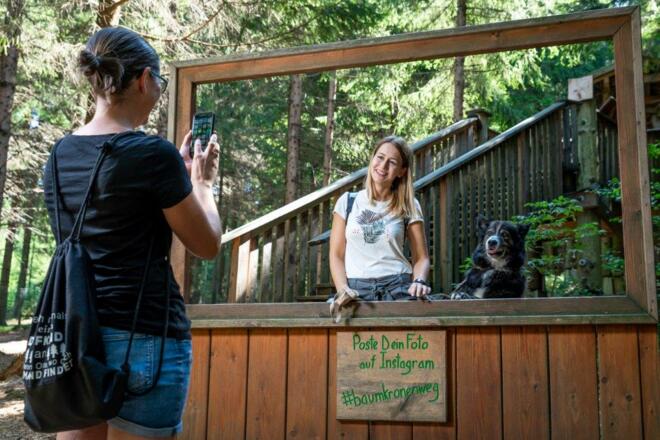 Photopoint am Baumkronenweg
