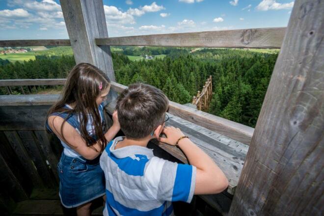 Ausblick vom 40m Turm