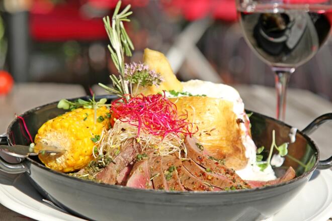 Schusterhäusl Flanksteak