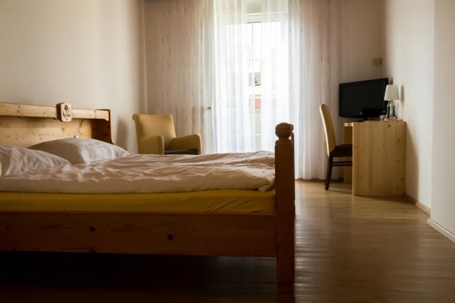 Doppelzimmer mit Balkon