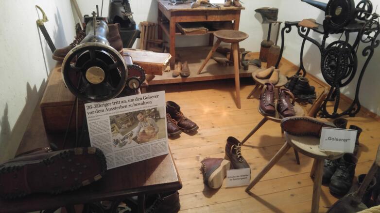 Der Goiserer Schuh im Heimat- und Landlermuseum