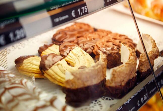 Süsses Gebäck von der Bäckerei Pföss