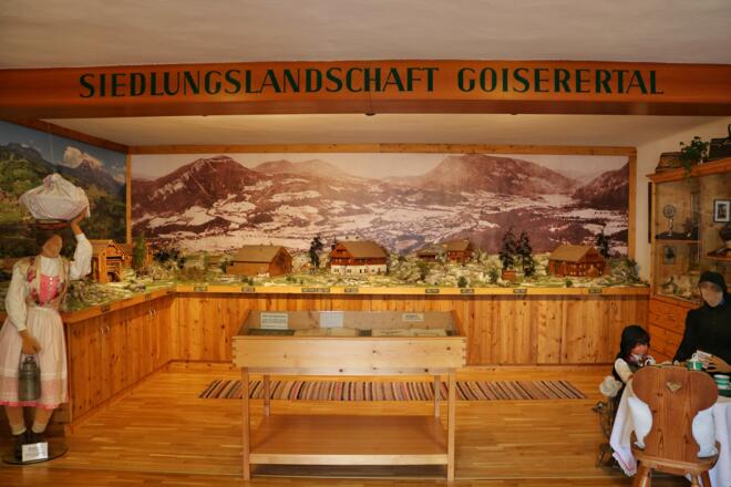 Siedlungslandschaft Goiserertal im Heimat- und Landlermuseum