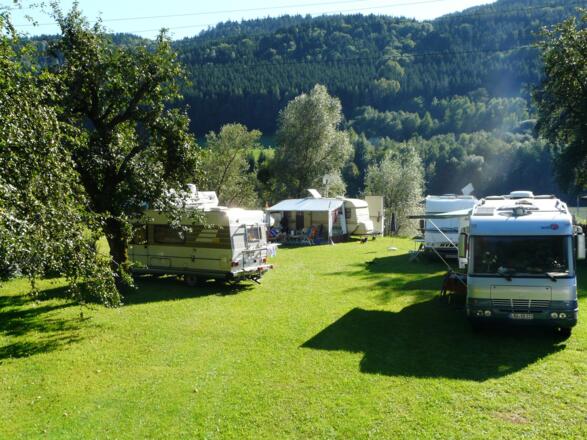 Hotel Luger - Parkplätze für Wohnmobile