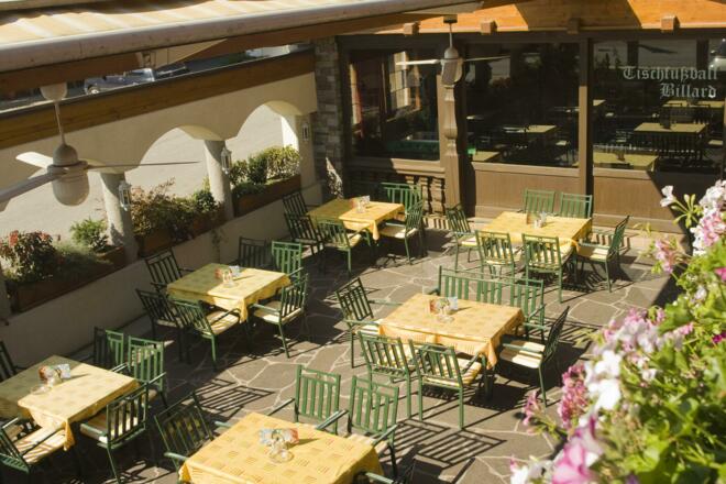 Terasse des Hauserwirtes