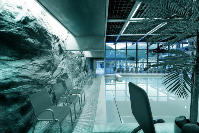 Felsentherme Bad Gastein - Innenaufnahme