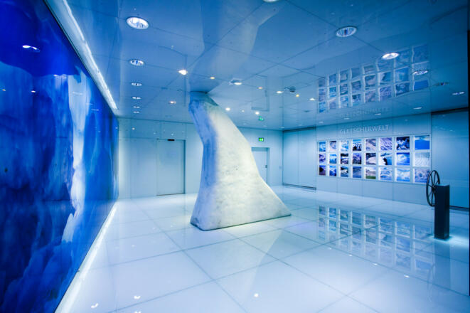 Gletscherwelt im Nationalparkzentrum