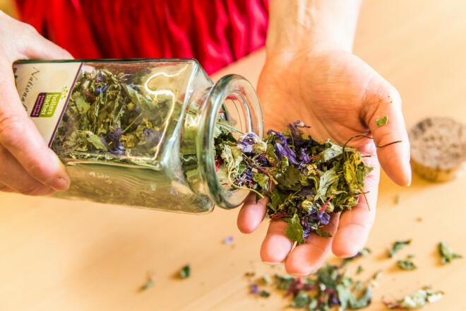 Tee aus dem Hollersbacher Kräutergarten