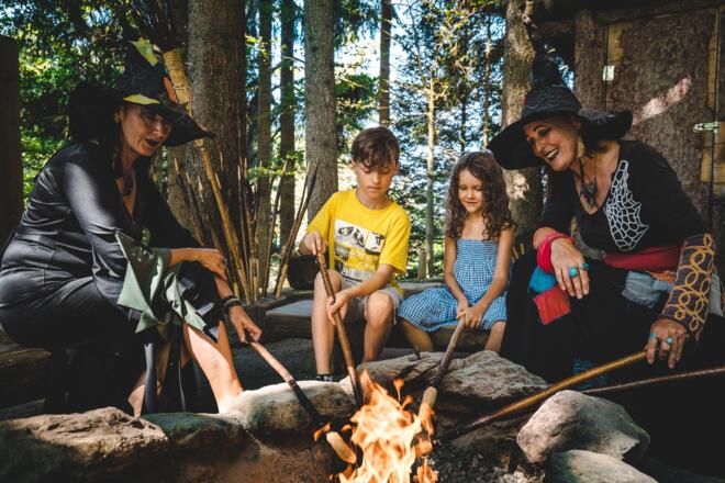 Hexerei an der Feuerstelle