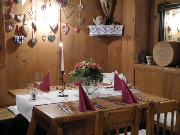 Gemütlichkeit in der &quot;Herzerl Stub&#039;n&quot;