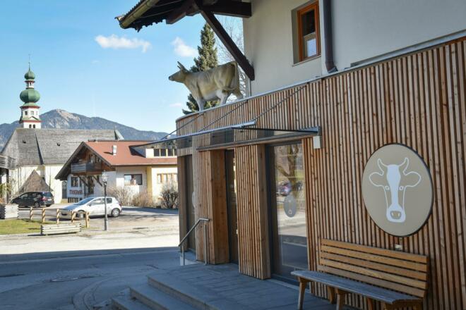 Alpbachtaler Heumilchkäserei Außenansicht