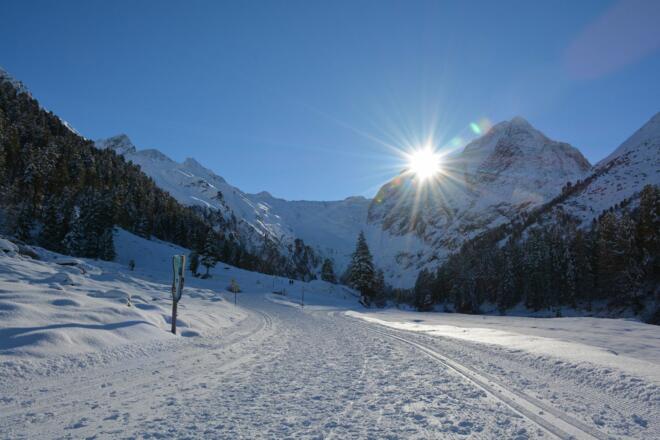 Lüsenstal mit Lüsener Ferner Kogel.