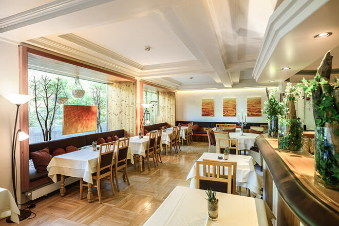 Restaurant für Gourmetsportler im Bikehotel Tauernhof