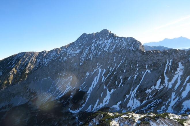 Der Grat auf die Kreuzmauer