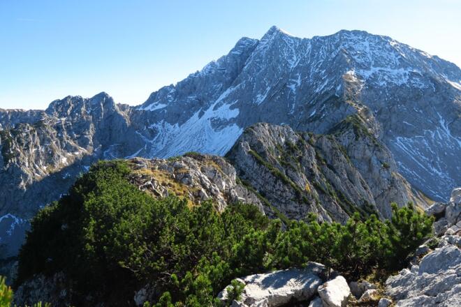 Die Laglmauer von Norden aus betrachtet