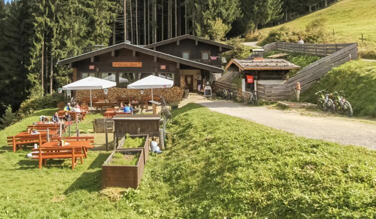 Enzianhütte in Thumersbach