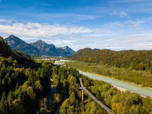 Panoramablick Baumkronenweg