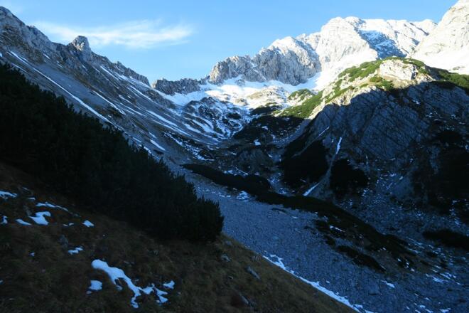 Der Mühlauer Sattel und die Frauenscharte