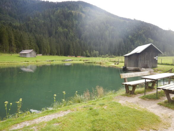 Forellenteich in Gosau