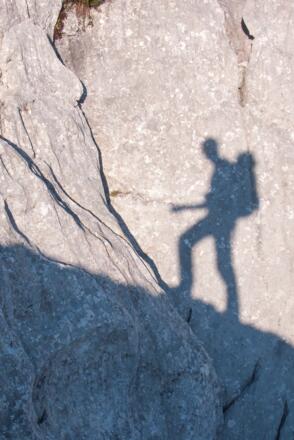 Im Aufstieg zum Großen Ochsenhorn