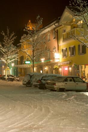 Marktplatz im Winter