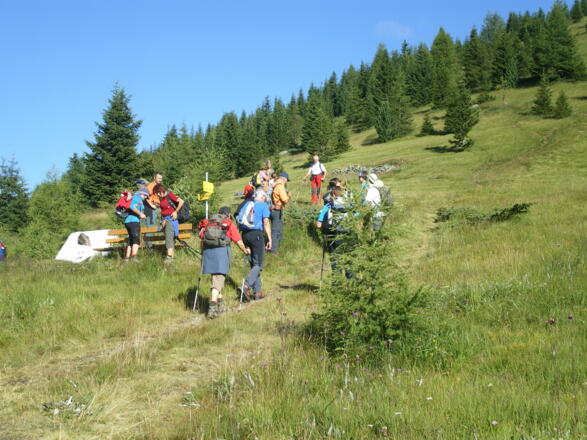Bei dem alten Materiallagerplatz