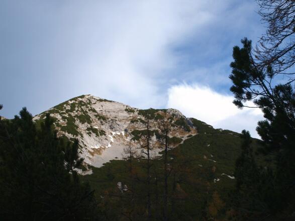 Erster Blick zum Hochsengs ~1450m