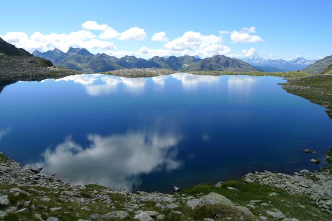Der Oberseitsee in Blickrichtung Süden