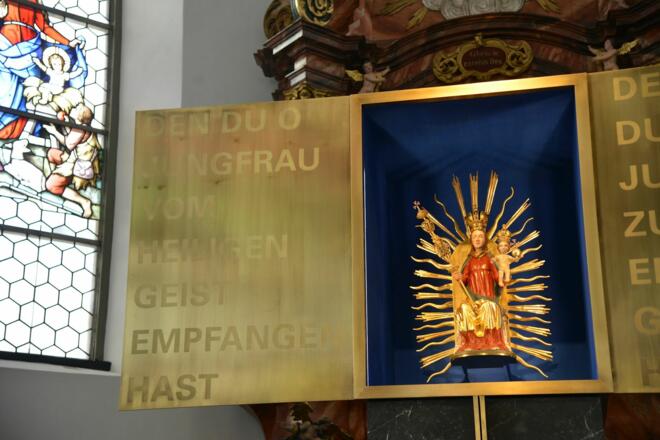 Basilika Maria Bildstein, Gnadenbild (c) Katholische Kirche Vorarlberg, Rinner