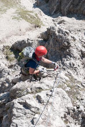 Kurz nach dem Einstieg