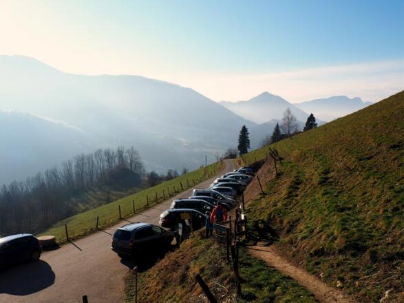 Oberer Parkplatz 660m