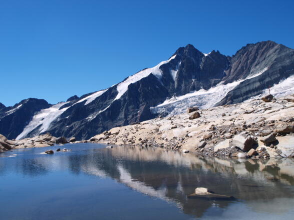 Eissee 2745 m mit Glockner 