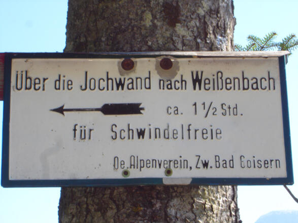 Aussichtswarte Jochwand in Bad Goisern am Hallstättersee