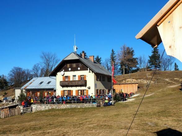 Schoberstein Hütte 1260m