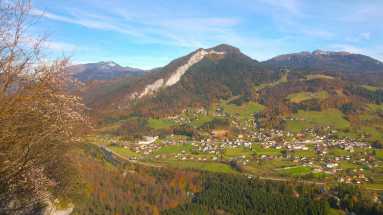 Ewinger Wand Bad Goisern von der Jochwand Bad Goisern am Hallstättersee