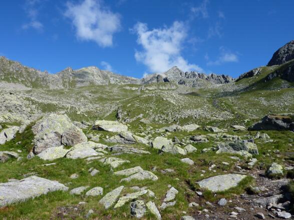 Oberhalb der Oberseehütte