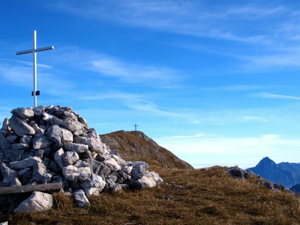 Mathiaskogel 1671m mit Brunnkogel